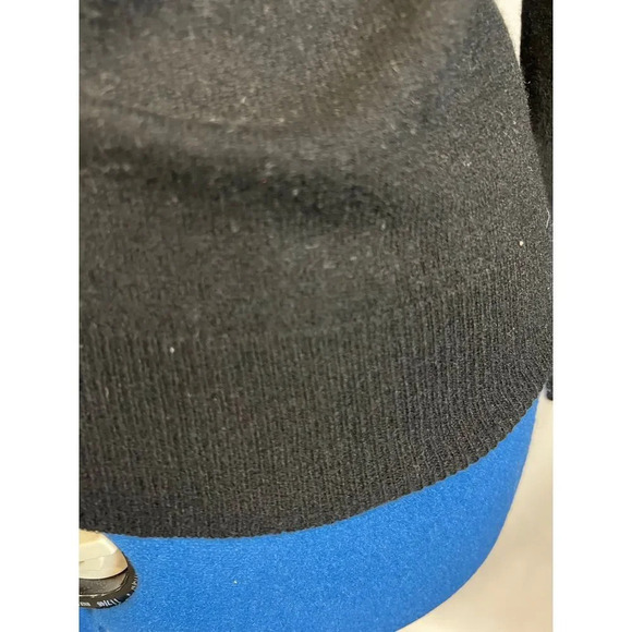 Lanpulux Luxury Knit Black Sweater Wool Woman’s Small - Picture 4 of 6